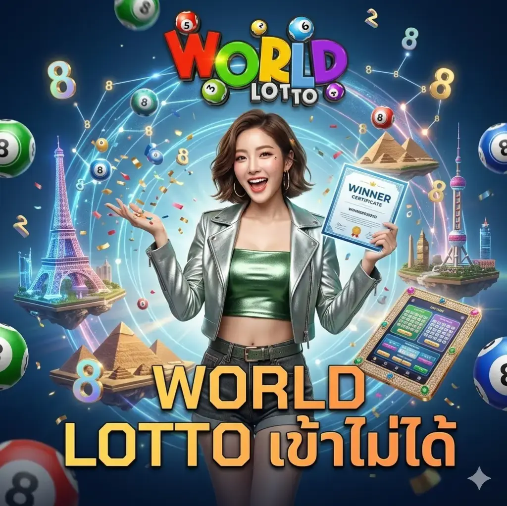 world lotto เข้าไม่ได้