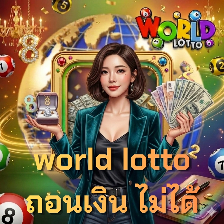 world lotto ถอนเงิน ไม่ได้