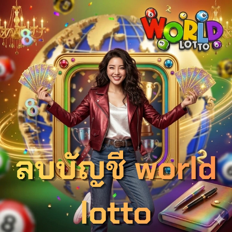 ลบบัญชี world lotto
